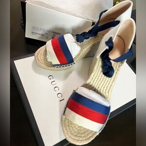 sylvie gucci wedge